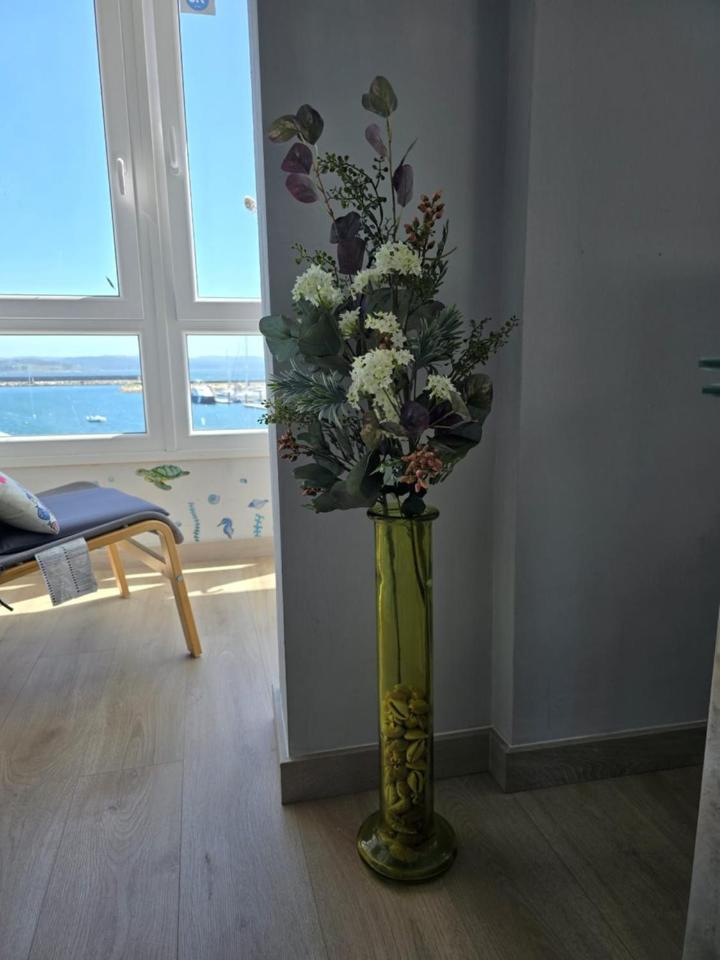 Muxia Apartamento Enfrente Al Puerto 4 Personas 外观 照片