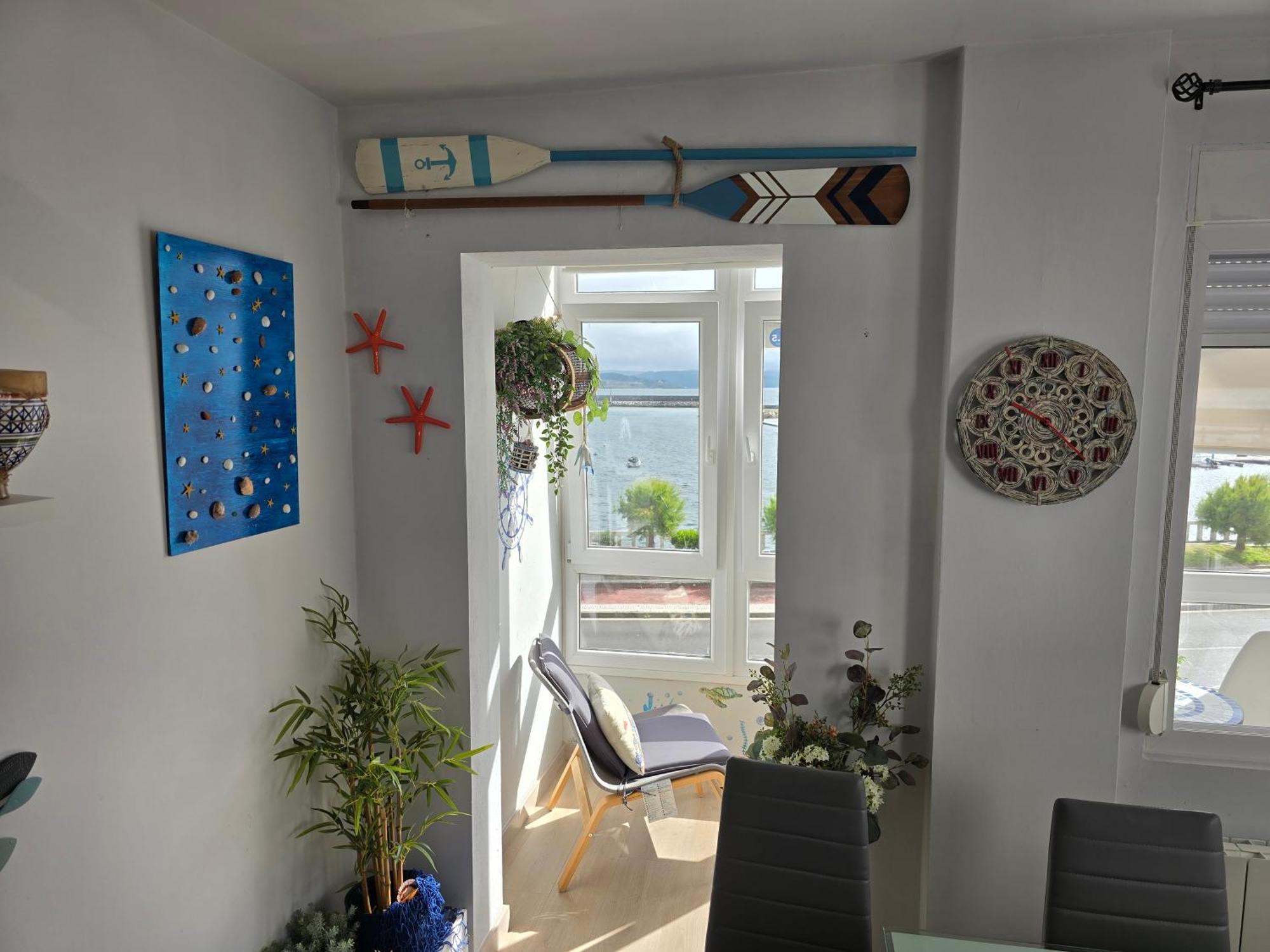 Muxia Apartamento Enfrente Al Puerto 4 Personas 外观 照片